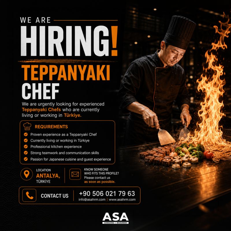 Teppanyaki Chef